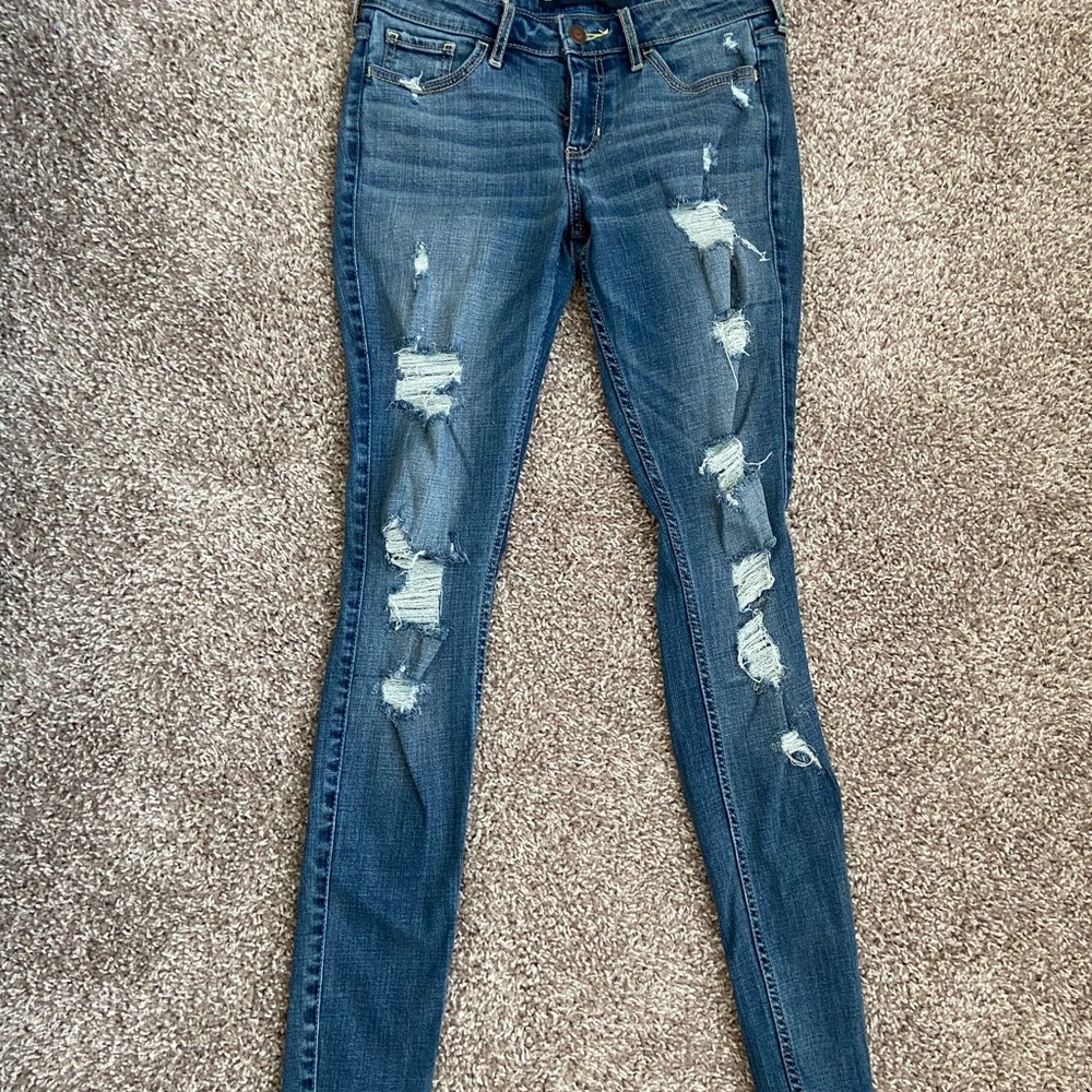 Mid rise jeans